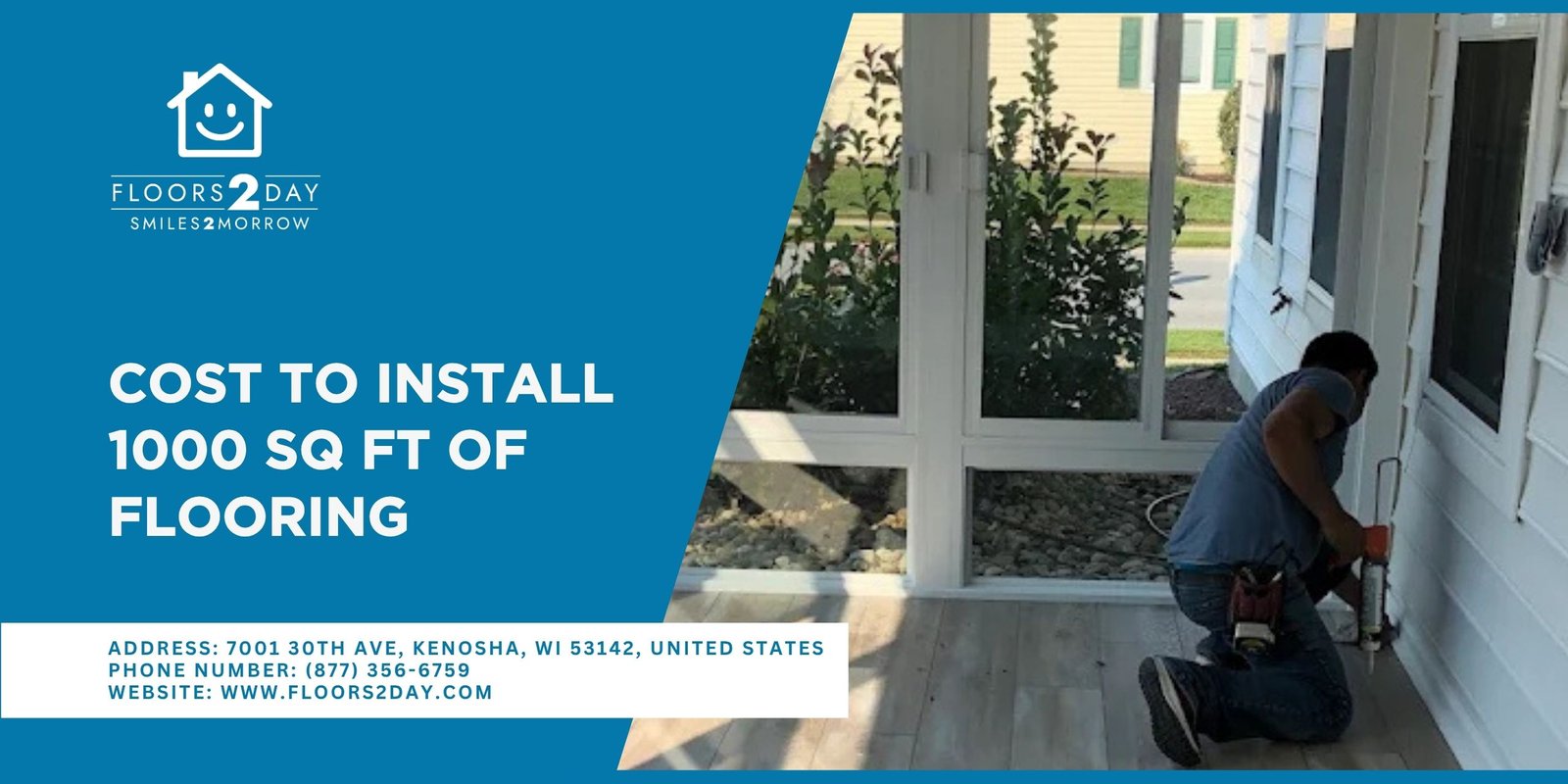 cost to install 1000 sq ft of flooring