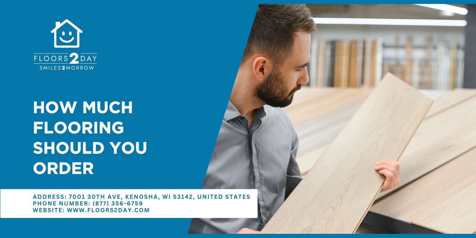 Accurately measure and order the exact flooring you need