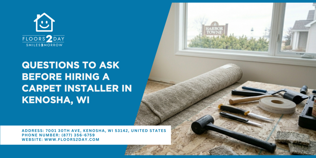 Questions to Ask Before Hiring a Carpet Installer in Kenosha, WI | What Should I Ask Before Hiring a Carpet Installer in Kenosha, WI